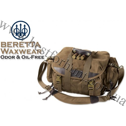 Beretta® Waxwear Field Cartridge Bag BS260 Brown 6 Boxes