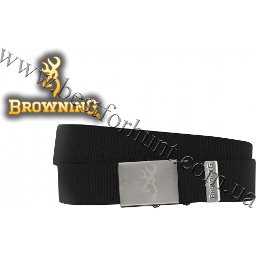 Browning® Military Style Web Belt Black