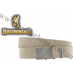 Browning® Military Style Web Belt Tan