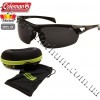Coleman® TR90 Sport™ Polarized Sunglasses Black Frame Smoke Lens CC2 6502-C1