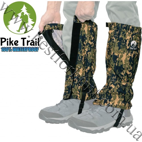Pike Trail® Waterproof Boot Gaiters Woodland Digital Camo™