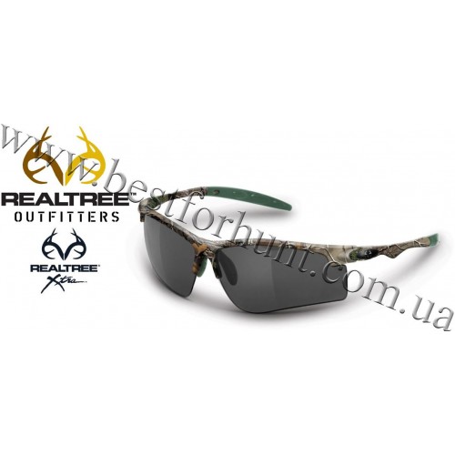 Realtree Outfitters® Drop Tine Polarized Sunglasses Realtree Xtra®-Smoke