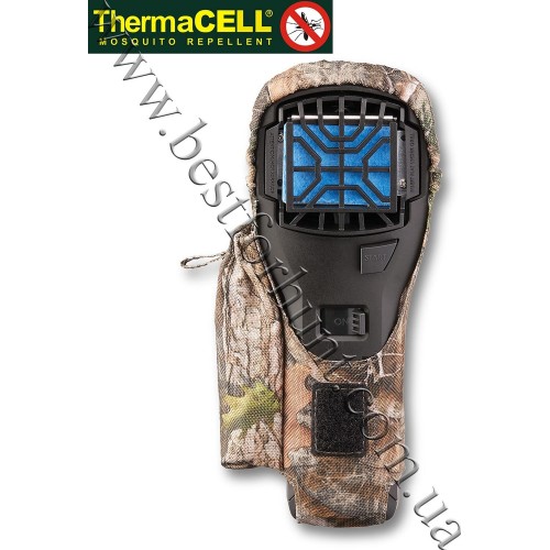 ThermaCELL® Portable Mosquito Repellent Appliance Black with 12 Hours Refills and Holster True Timber® Kanati™ Camo