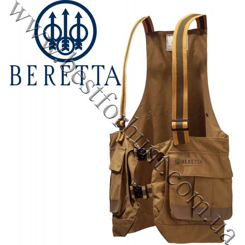 Beretta® Covey Strap Hunting Vest GU124 Hunting Brown