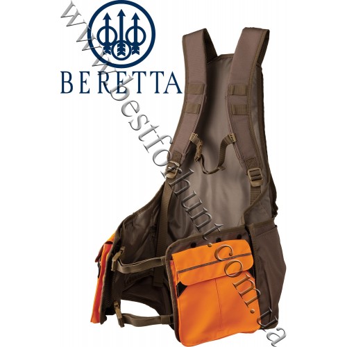Beretta® Outlander Strap Vest GU425 Otter and Orange