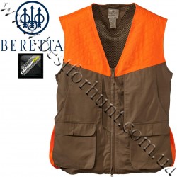 Beretta® Upland Front-Loading Cotton Vest Tan