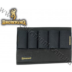 Browning® Elastic Buttstock Cover Shotgun Shell Holder 129051 Black