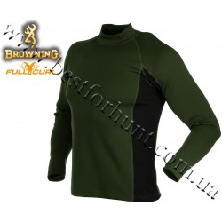 Browning® Full Curl™ Wool Base Layer Mock Neck Shirt Loden
