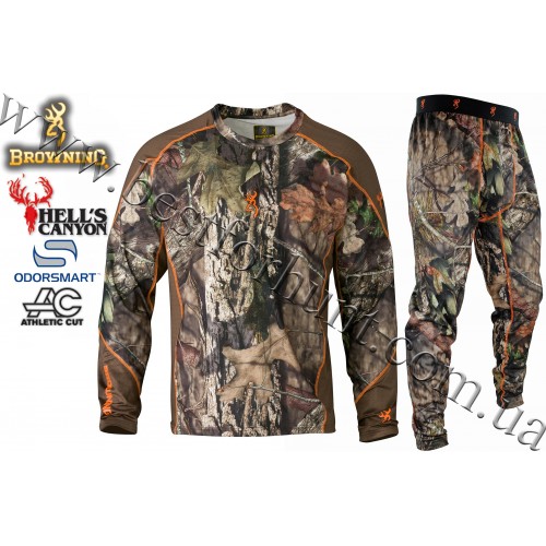 Browning® Hell's Canyon™ Active Base Layer Hunting Set Mossy Oak® Break-Up® COUNTRY™