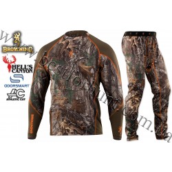 Browning® Hell's Canyon™ Active Base Layer Hunting Set Realtree Xtra®