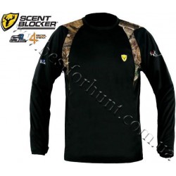 Scent Shield® Bone Collector™ Base Layer S3™ Bamboo Long-Sleeve Tee Realtree AP®