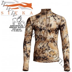 Sitka™ Gear Core Merino 220 Half-Zip 600207-WL GORE™ OPTIFADE™ Concealment Waterfowl Marsh