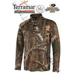 Terramar 3.0 Stalker INTELLISCENT™ Tracker Zip Neck Pullover Mossy Oak® Break-Up® Infinity™