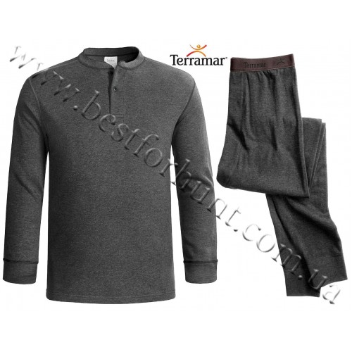 Terramar Base Layer Wool-Blend Two-Layer