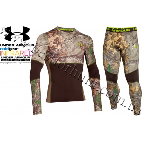Under Armour® ColdGear® Infrared Armour Scent Control Set Realtree Xtra®