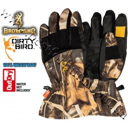 Browning® Dirty Bird™ OutDry® Waterproof Gunners Gloves Realtree MAX-4®