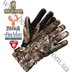 Browning® Hell's Canyon™ BTU PrimaLoft® Insulated Glove Realtree Xtra®