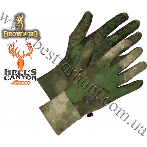 Browning® Hell's Canyon™ Speed Phase Liner Glove A-TACS FG Camo™