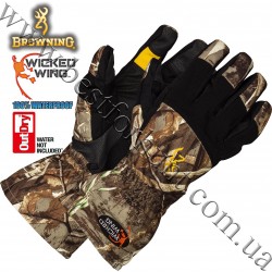 Browning® Wicked Wing™ OutDry® Waterproof Gunners Gloves Realtree MAX-5®