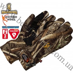 Browning® Wicked Wing™ OutDry® Waterproof Insulated Gloves Realtree MAX-5®