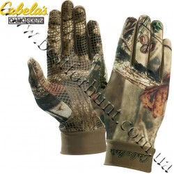Cabela's Camoskinz™ II Unlined Gripper-Dot Gloves Mossy Oak® Break-Up® Infinity™