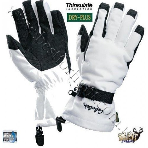 Cabela's Dry-Plus® Silent Suede™ Gloves White