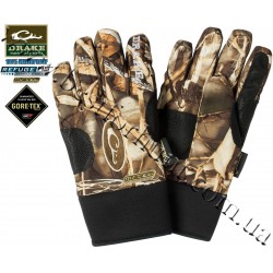Drake Waterfowl MST Fleece-Lined Refuge Waterproof Gore-Tex® Gloves Realtree MAX-4®