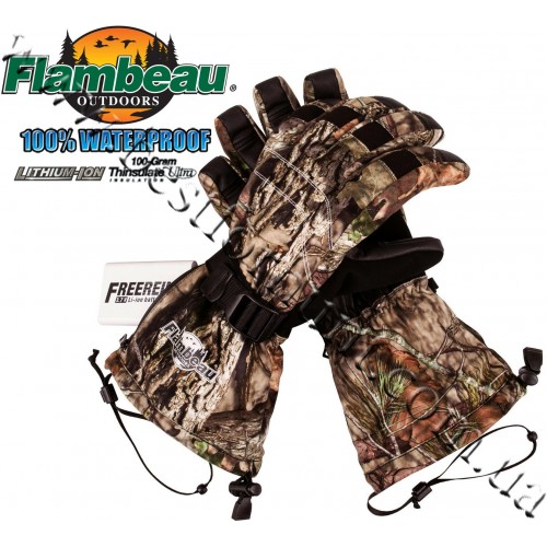 Flambeau® Rechargeable Heated Gloves Kit Mossy Oak® Break-Up® COUNTRY™