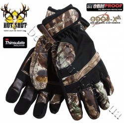 Jacob Ash Hot Shot Rattler Brushed Tricot Hunting Insulated Gloves