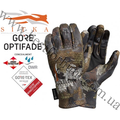 Sitka™ Gear Jetstream WS Glove 600281 GORE™ OPTIFADE™ Concealment Waterfowl Timber