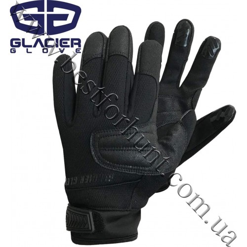 Glacier Glove® Pro Field™ Full Finger Gloves Matte Black