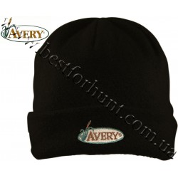 Avery Outdoors® Double Fleece Skull Cap Black