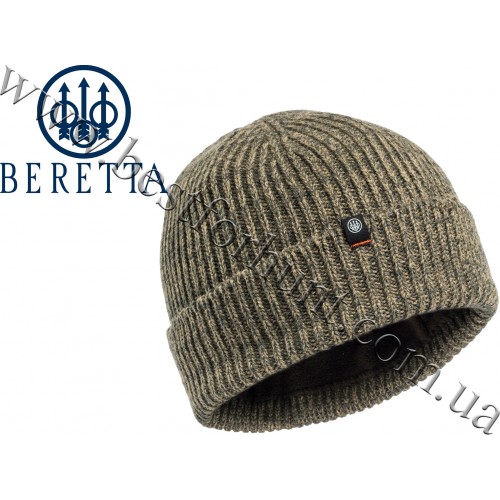 Шапка для полювання Beretta® Marten Beanie BC981 Green Stone-Bark