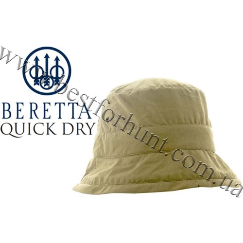 Beretta® Quick Dry Lightweight Hat With Detachable Mosquito Net BC111 Fir Green