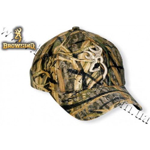 Browning® Camo 3D Buckmark Cap Mossy Oak® Shadow Grass®