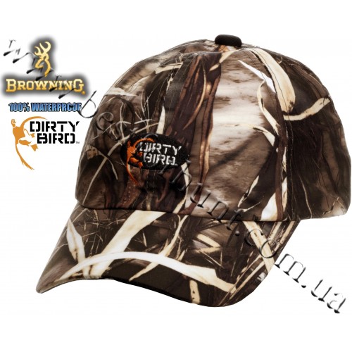 Browning® Dirty Bird™ Duck Back Waterproof Cap Realtree MAX-4®