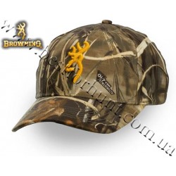 Browning® Rimfire 3D Buckmark Logo Cap Realtree MAX-4®