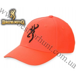 Browning® Safety Cap 3-D Buckmark Blaze Orange