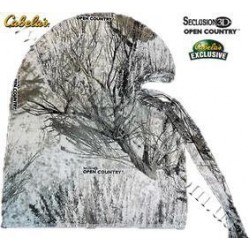 Cabela's Lightweight Coverup Facemask Seclusion 3D® Open Country® Winter