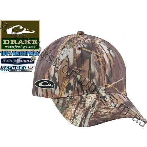 Drake Waterfowl® Waterproof Side Logo Cap Mossy Oak® Shadow Branch®