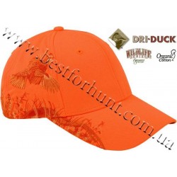 Dri Duck® Wildlife Series™ Blaze Orange Quail Ball Cap