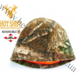 HOT SHOT® Gear Debossed Reversible Beanie Realtree Edge™-Blaze Orange