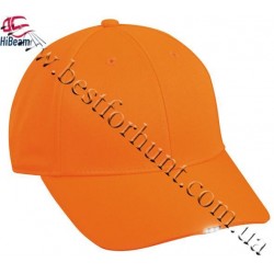 Hi-Beam White LED 3 Lights and 1 Undervisor Light Cap Orange Blaze