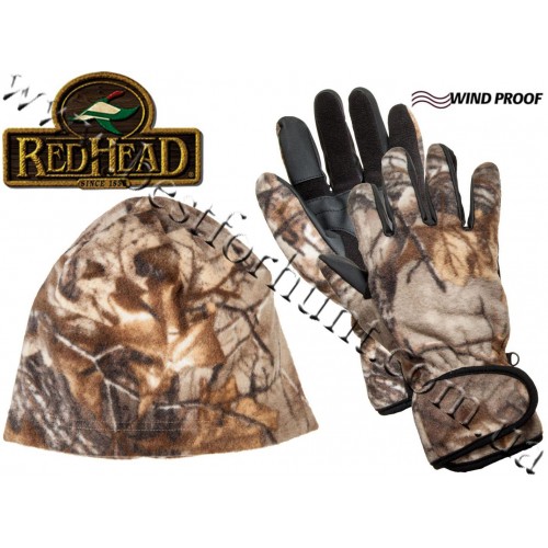 RedHead® Fleece Gloves and Beanie Combo Realtree Xtra®