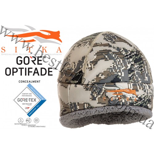 Шапка для полювання Sitka™ Gear Blizzard Beanie 90077-OB GORE™ OPTIFADE™ Concealment Open Country