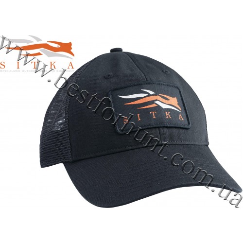 Sitka™ Gear Meshback Trucker Cap Black