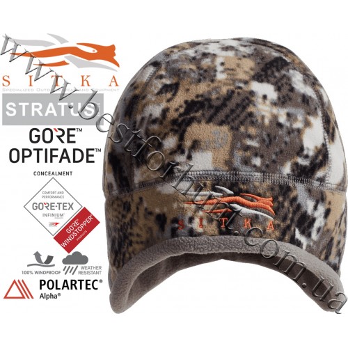 Sitka™ Gear Stratus™ WindStopper Beanie GORE™ OPTIFADE™ Concealment Elevated II
