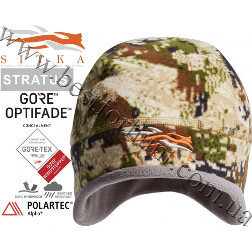 Sitka™ Gear Stratus™ WindStopper Beanie GORE™ OPTIFADE™ Concealment Subalpine