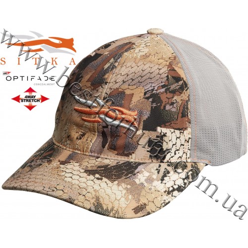 Sitka® Stretch Fit Cap GORE™ OPTIFADE™ Concealment Waterfowl Marsh