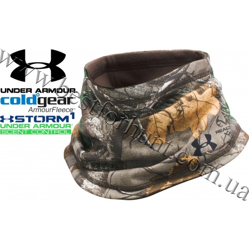 Under Armour® ColdGear® Scent Control Storm Neck Gaiter Realtree Xtra®
